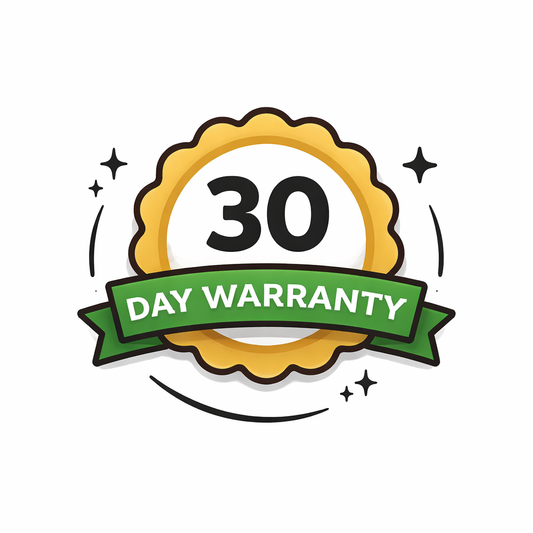 30-Day Warranty